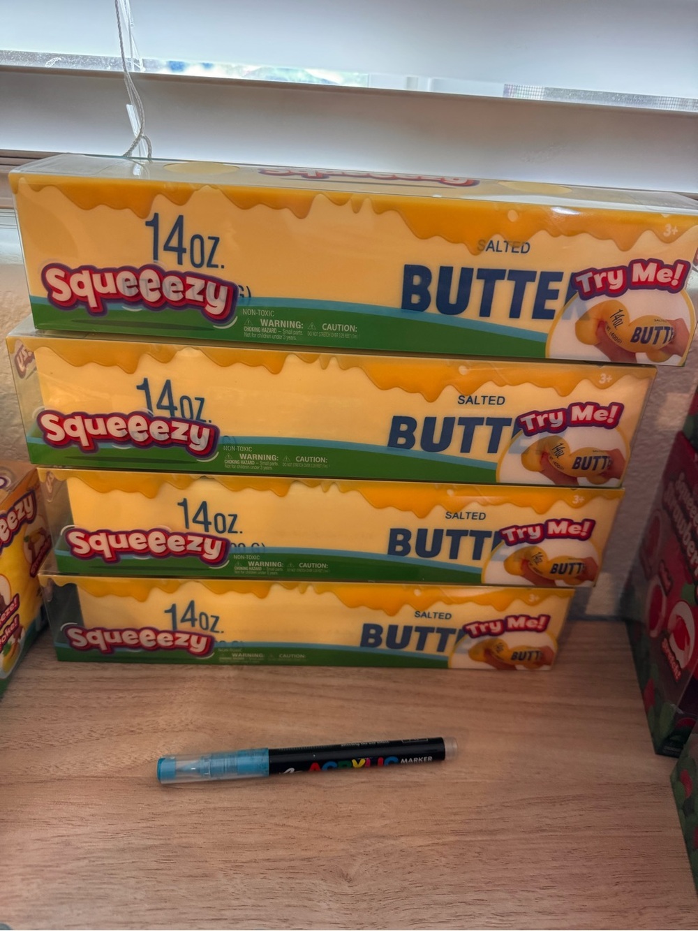 Squeeze Squeezezy Salted Butter Toy squishy